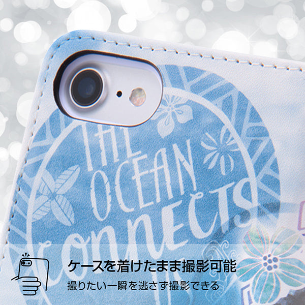 スマホブックカバーケース モアナと伝説の海 モアナ5