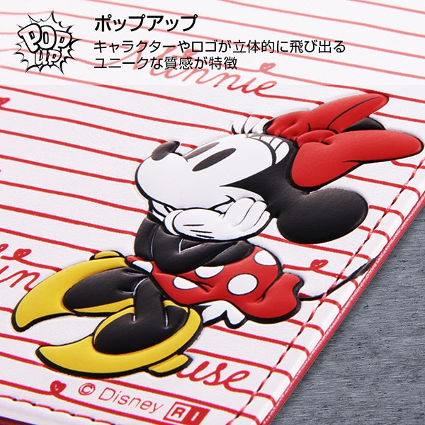 ディズニーキャラクター/手帳型ケース スタンディング カーシヴ
