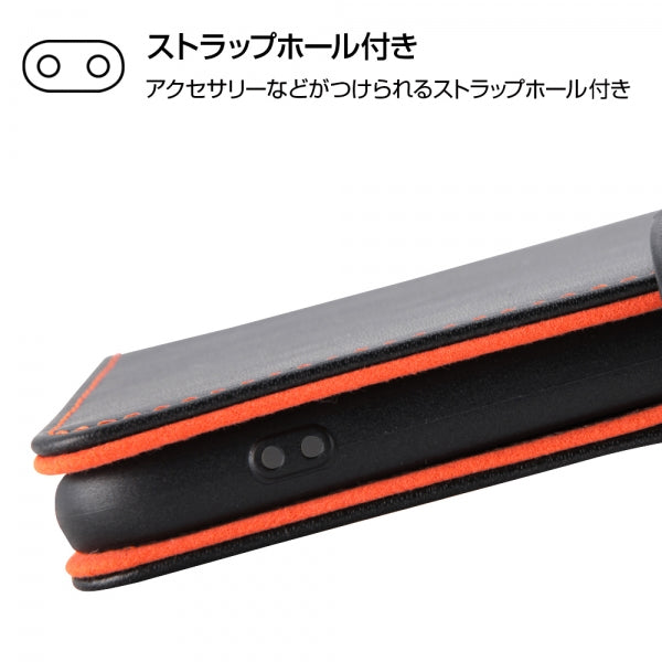 手帳型ケース スナップボタン