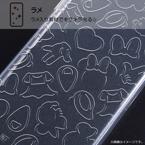 ディズニーキャラクター/TPUソフトケース キラキラ