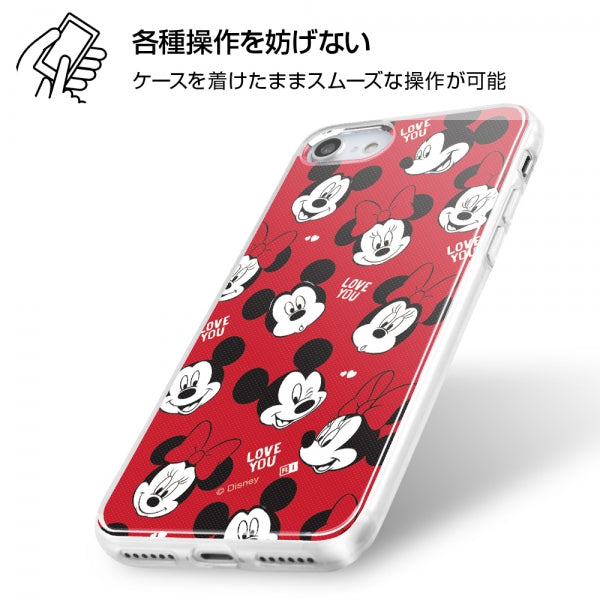 TPUケース+背面パネル バレンタイン ディズニー