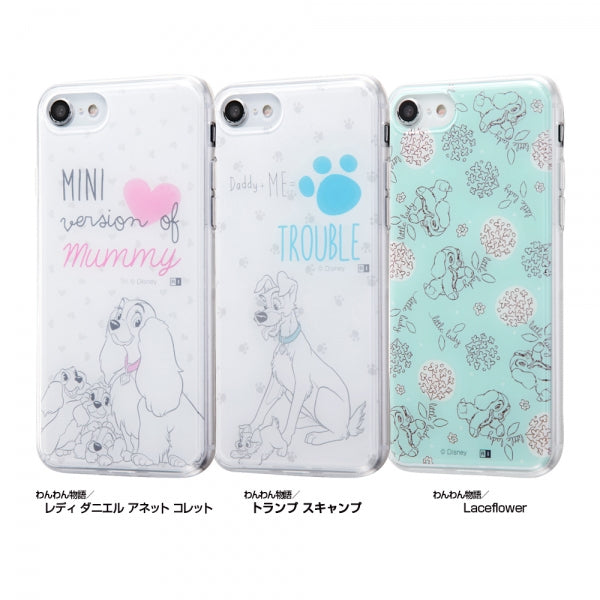 TPUケース+背面パネル わんわん物語