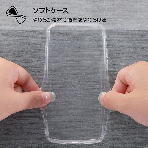 TPUケース+背面パネル けろけろけろっぴ