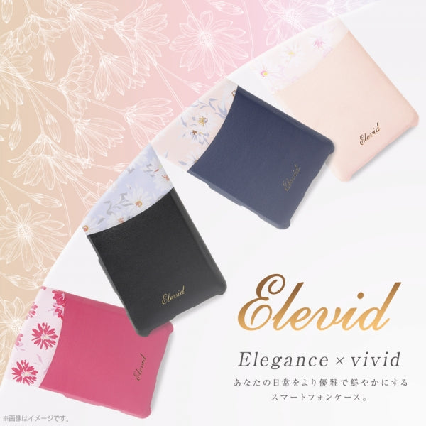 オープンレザーケース 花柄 ICカード対応