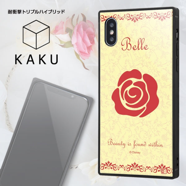 耐衝撃ケース KAKU トリプルハイブリッド ディズニープリンセス