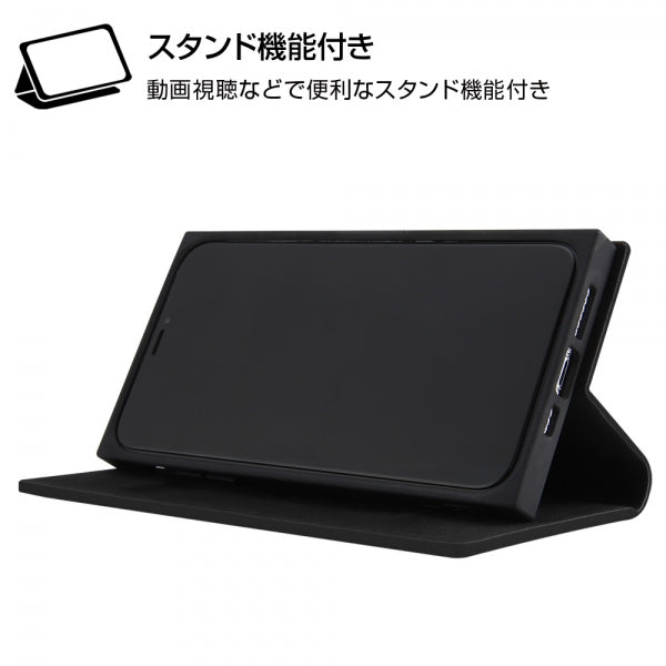 耐衝撃 手帳型レザーケース TETRA サイドマグネット