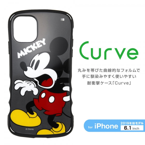 『ディズニーキャラクター』/耐衝撃ケース Curve