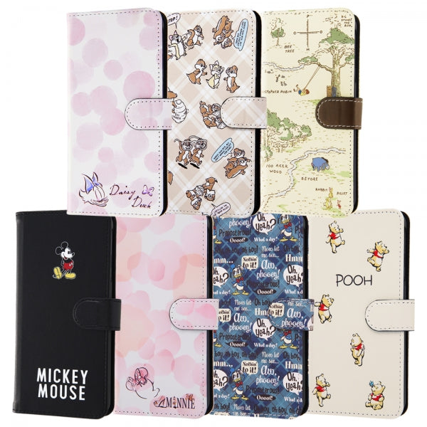 手帳型アートケース マグネット ディズニー