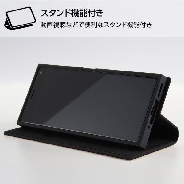 『ディズニーキャラクター』/耐衝撃 手帳型レザーケース サイドマグネット