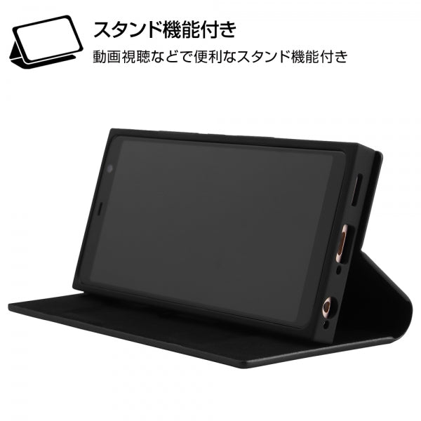 『ディズニーキャラクター』/耐衝撃 手帳型レザーケース サイドマグネット