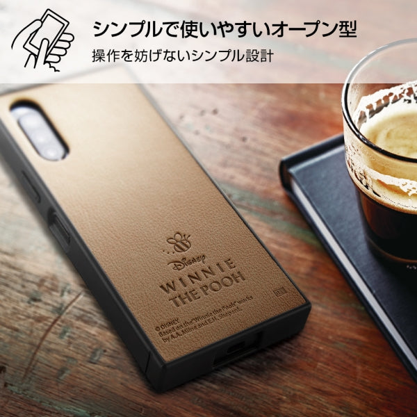 耐衝撃オープンレザーケース KAKU ディズニー