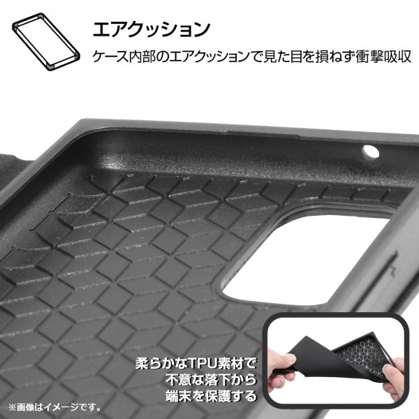 『ディズニーキャラクター』/耐衝撃 手帳型レザーケース サイドマグネット