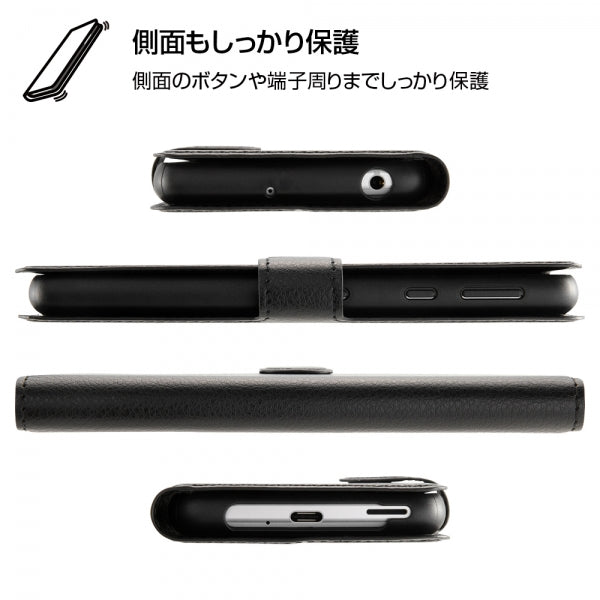 耐衝撃 手帳型ケース シンプル マグネット