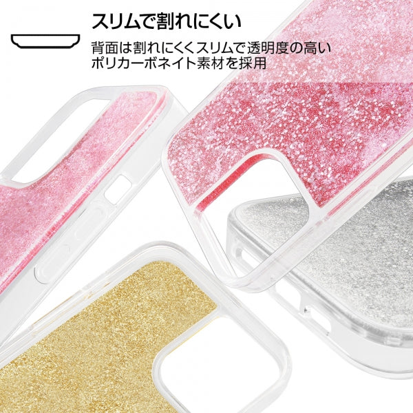 ラメ グリッターケース ディズニー