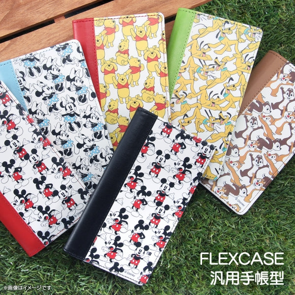 手帳型ケース FLEX バイカラー01 SS ディズニー