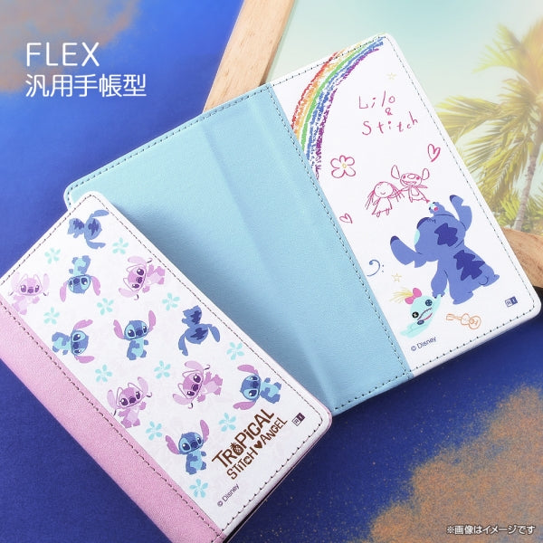 手帳型ケース FLEX バイカラー01 M ディズニー