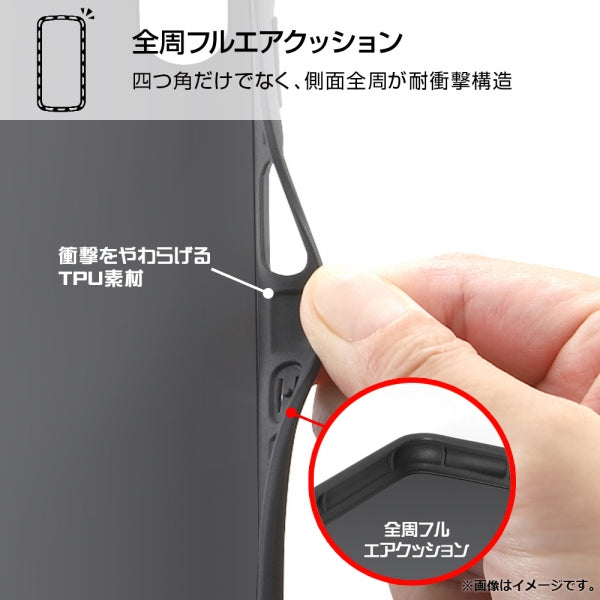 ハイブリッドケース Puffull Matte Black