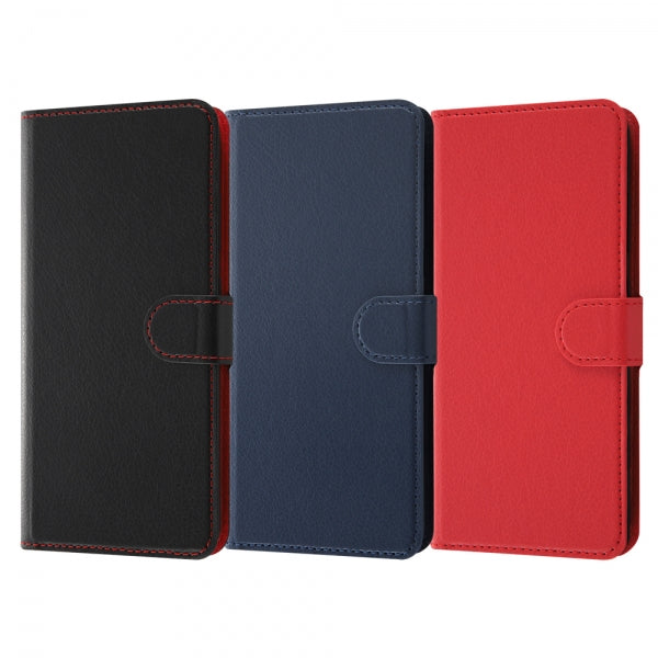 耐衝撃 手帳型ケース シンプル マグネット