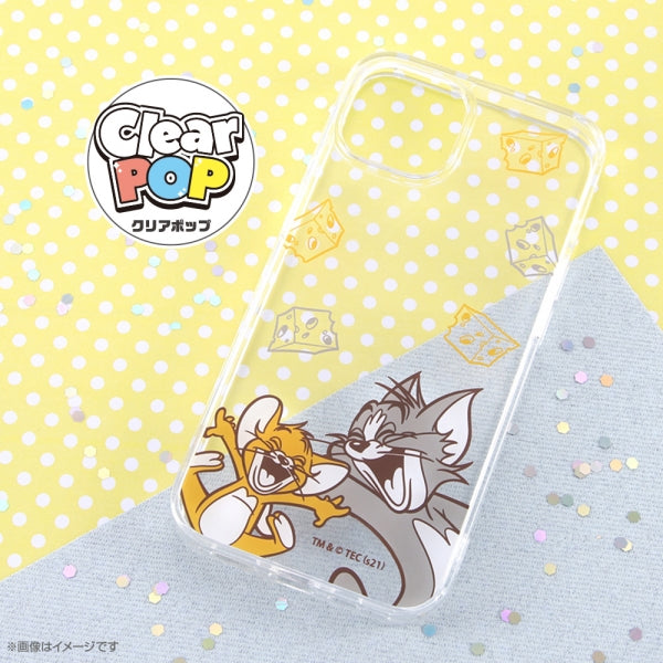 『トムとジェリー』/ハイブリッドケース Clear Pop/トム&ジェリー