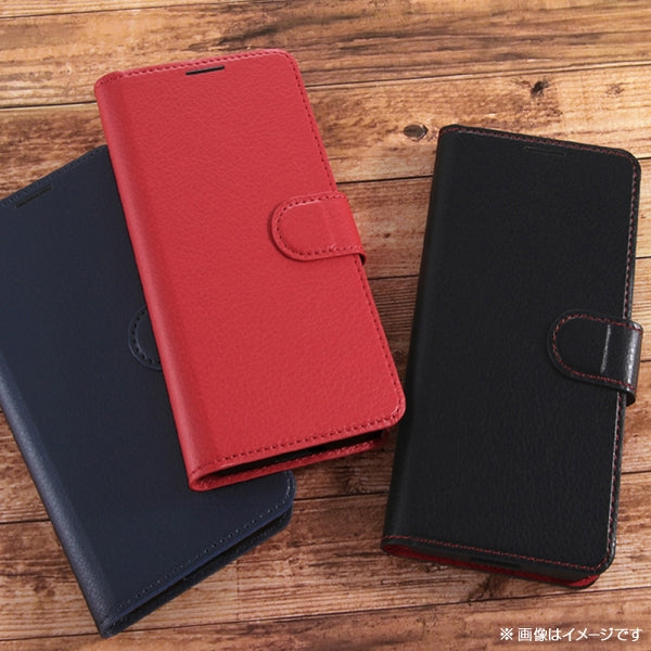 耐衝撃 手帳型ケース シンプル マグネット スリープ機能対応