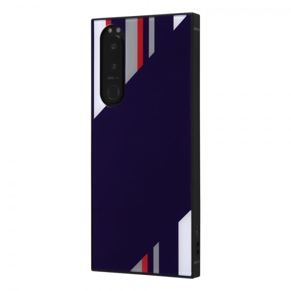 #カラー_ストライプ/ネイビー