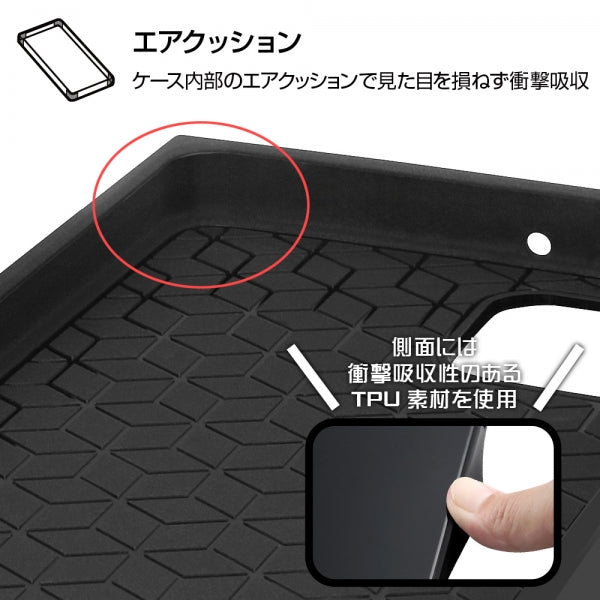 『ディズニーキャラクター』/耐衝撃ハイブリッドケース KAKU/『ミッキーマウス/総柄』