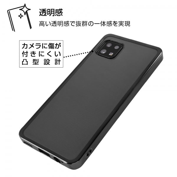 TPUソフトケース メタリックフレーム