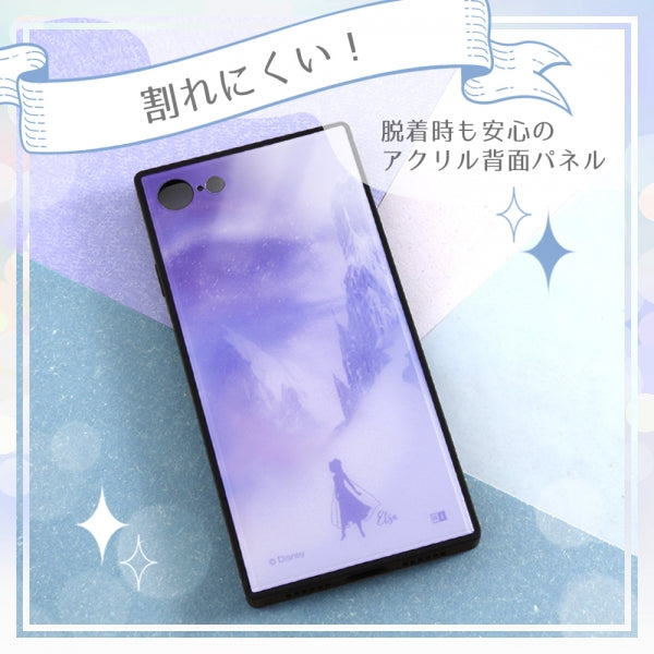 『ディズニーキャラクター』/耐衝撃ケース KAKU トリプルハイブリッド/エルサ_氷のお城