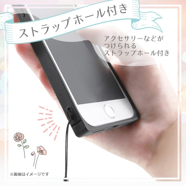 『ディズニーキャラクター』/耐衝撃ケース KAKU トリプルハイブリッド/エルサ_氷のお城