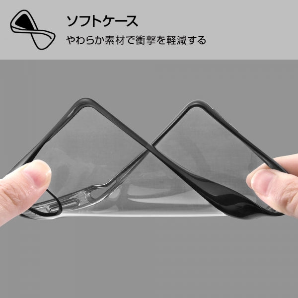 TPUソフトケース メタリックフレーム