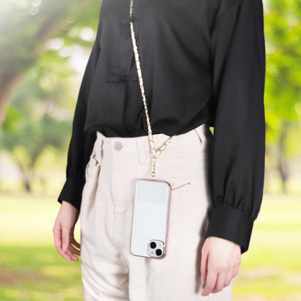 ショルダーストラップ PUレザー チェーン