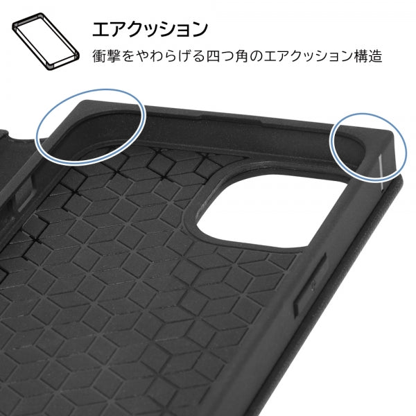 耐衝撃 手帳型レザーケース KAKU Durable