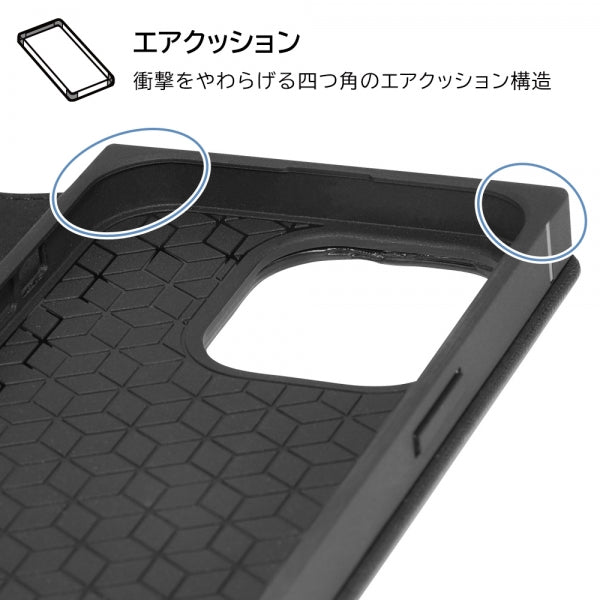 耐衝撃 手帳型レザーケース KAKU Durable