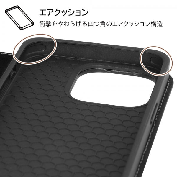 耐衝撃 手帳型レザーケース Noble