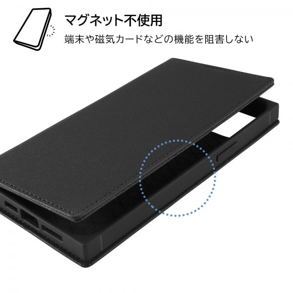 耐衝撃 手帳型レザーケース KAKU Durable