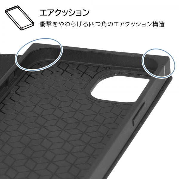 耐衝撃 手帳型レザーケース KAKU Durable