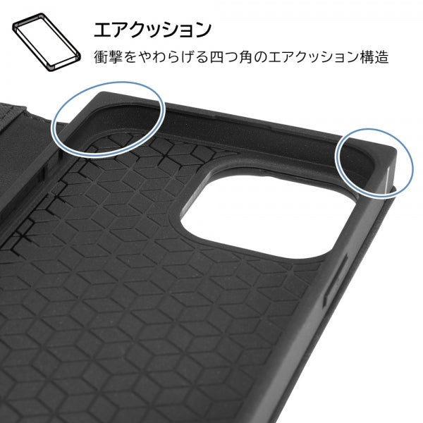 耐衝撃 手帳型レザーケース KAKU Durable