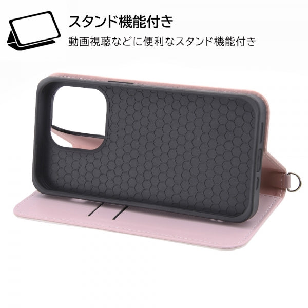 『ディズニーキャラクター』/耐衝撃 手帳型レザーケース Noble