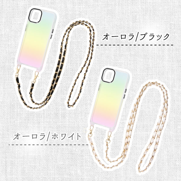 ハイブリッドケース ショルダーストラップ付