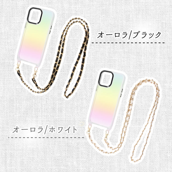 ハイブリッドケース ショルダーストラップ付