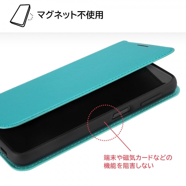 耐衝撃 手帳型レザーケース シンプル