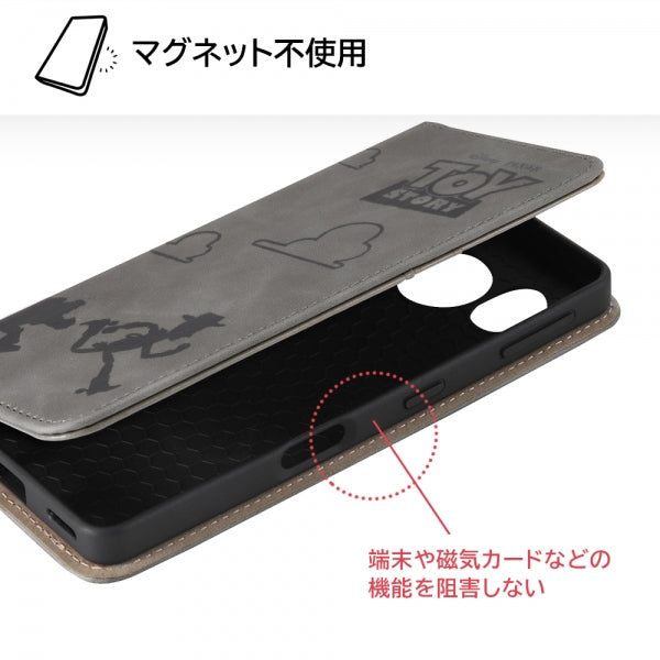 『ディズニーキャラクター』/耐衝撃 手帳型レザーケース Raffine