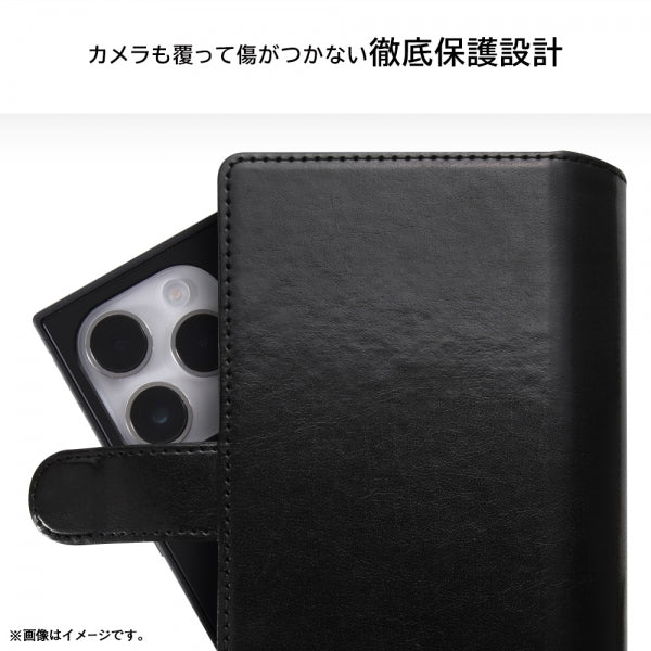 耐衝撃 徹底保護 手帳型レザーケース Squl