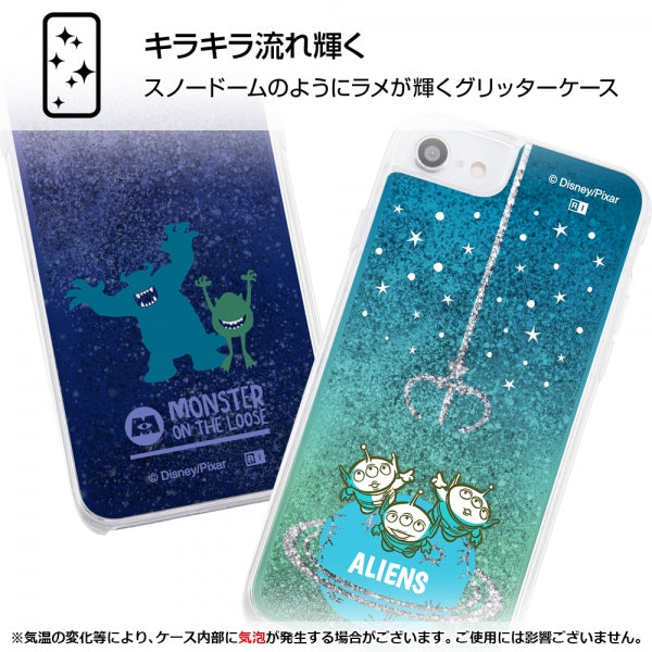 『ディズニー・ピクサーキャラクター』/ラメ グリッターケース