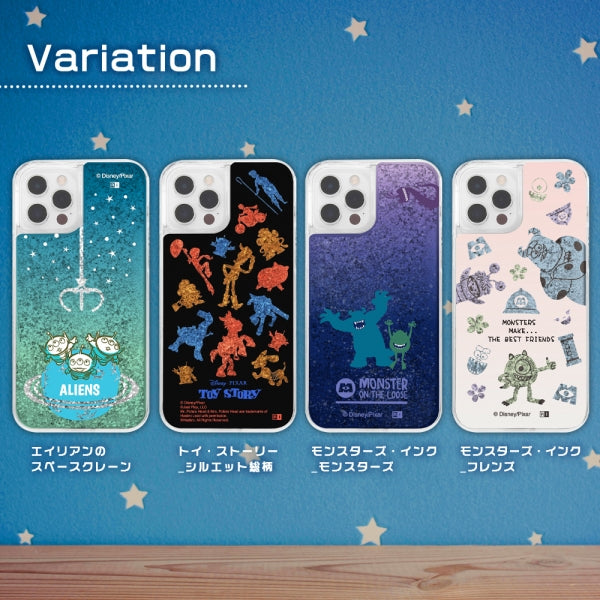 『ディズニー・ピクサーキャラクター』/ラメ グリッターケース