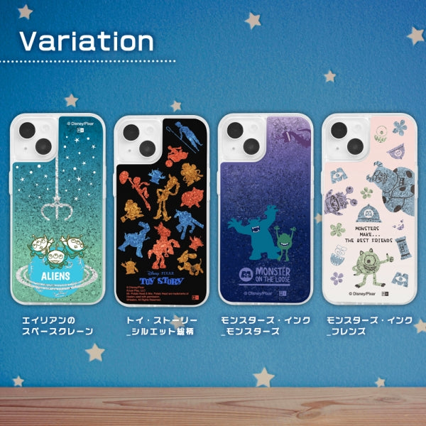 『ディズニー・ピクサーキャラクター』/ラメ グリッターケース