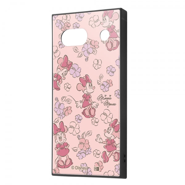 #カラー_ミニーマウスとお花の総柄