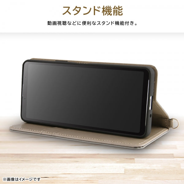 耐衝撃 手帳型レザーケース Raffine