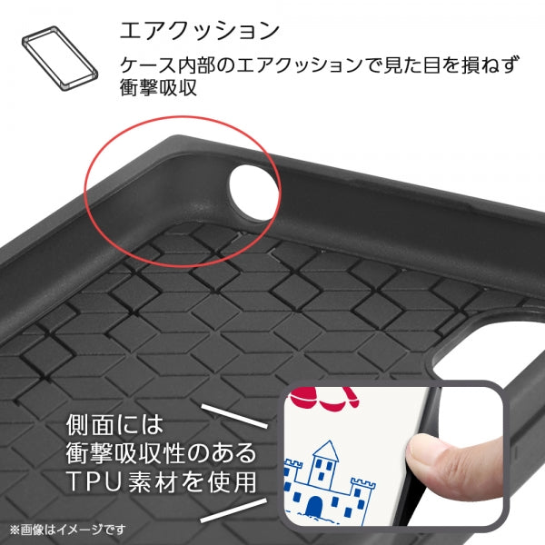 『ムーミン』/耐衝撃ハイブリッドケース KAKU