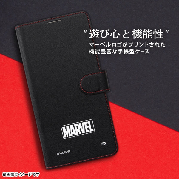 『マーベル』/耐衝撃 手帳型レザーケースマグネット